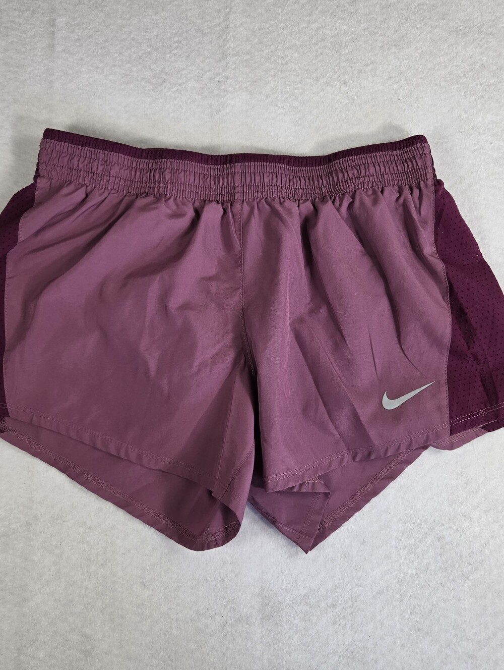 Nike Women's Plum/Purple Athletic Shorts